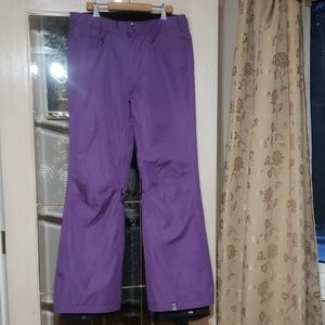 Roxy Purple Ski/Snowboarding Pants 8K Large Regular Fit